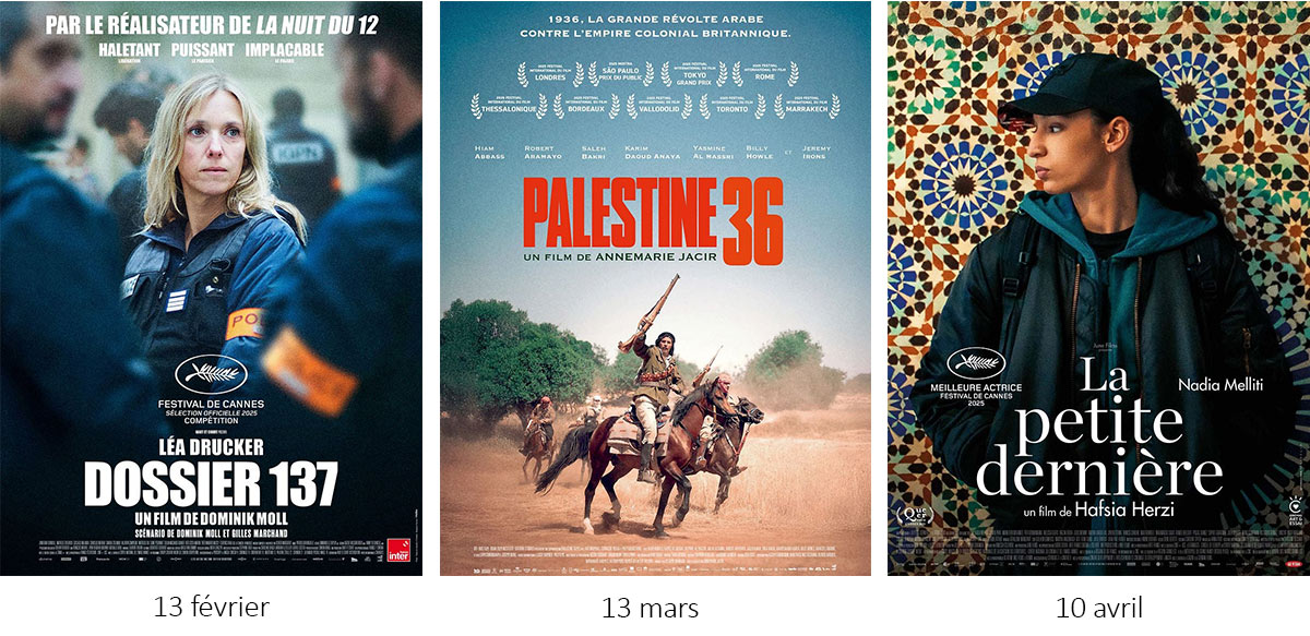 3 films 1er trimestre 2026